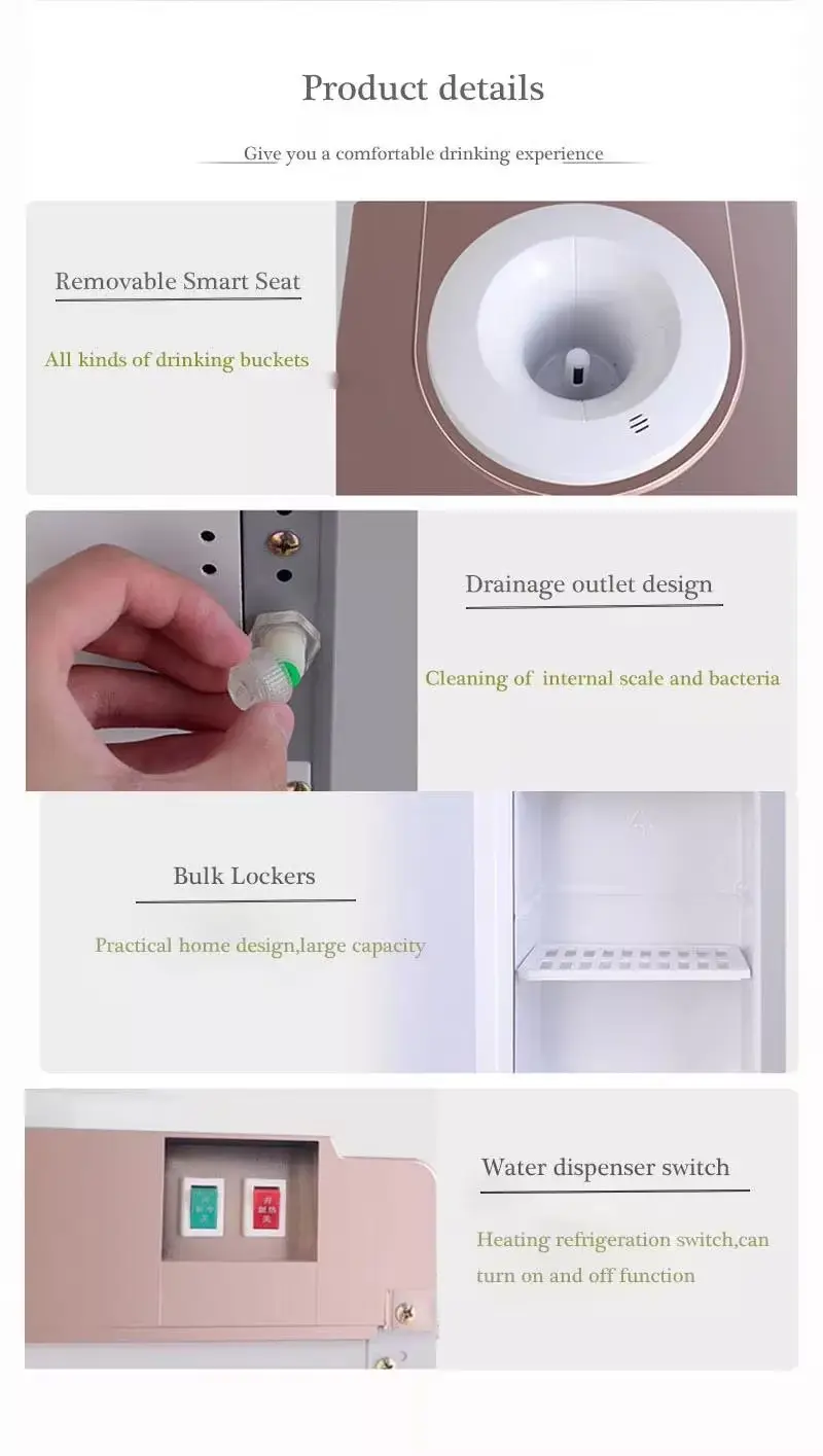 Heating Power 550w Bottom Load Water Dispenser